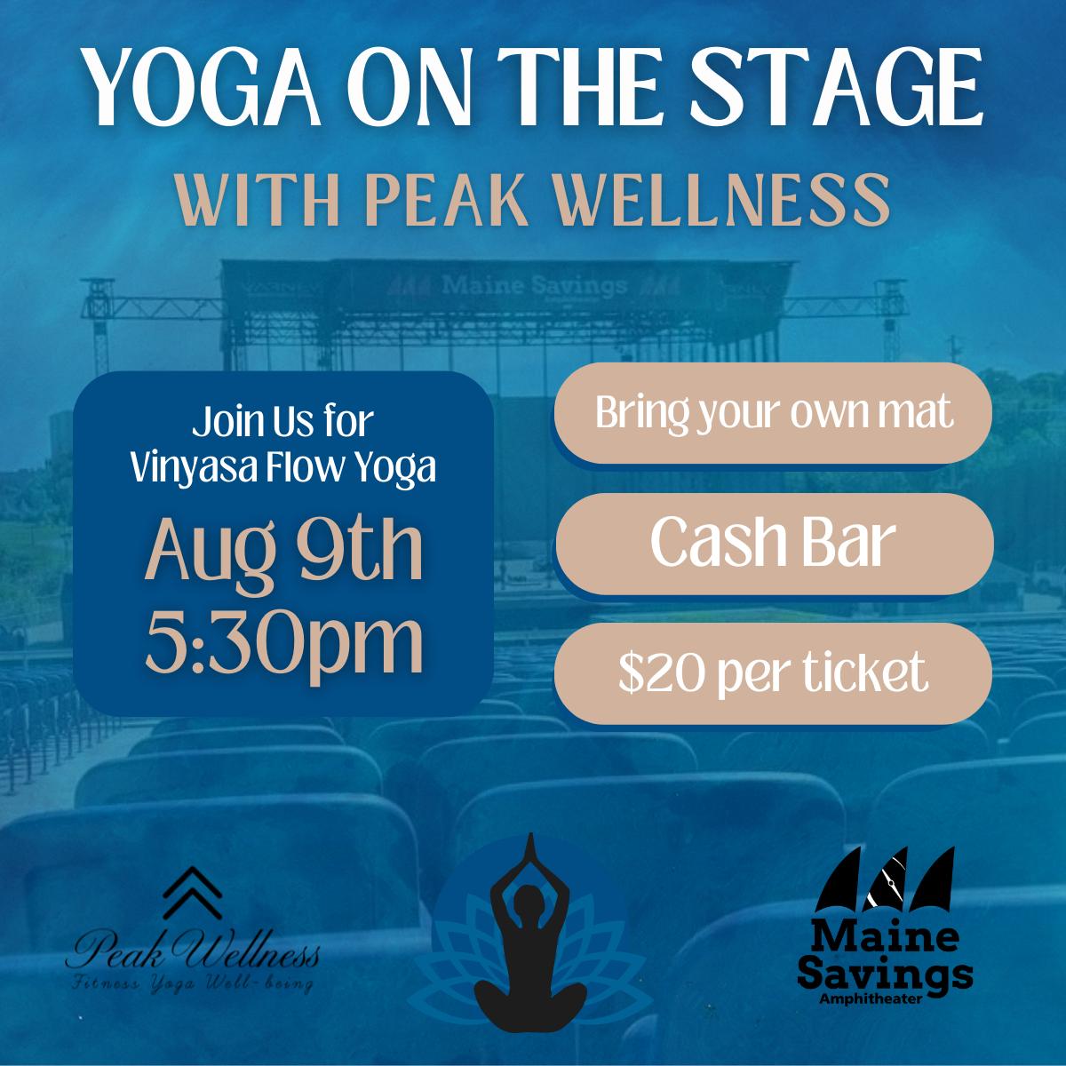 Yoga Nights: Vinyasa Flow Yoga On The Stage