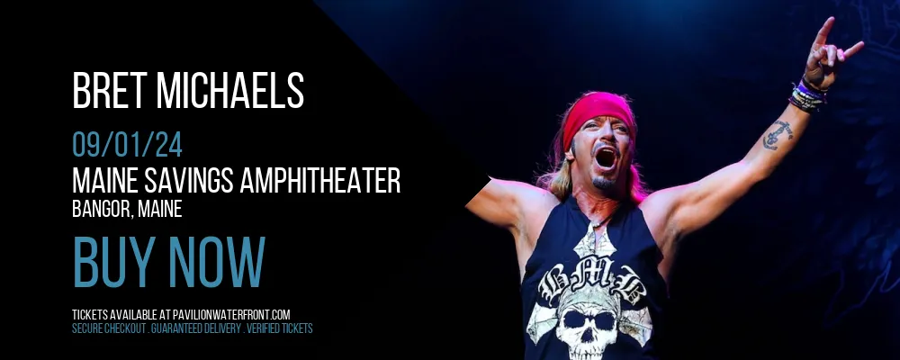 Bret Michaels at Maine Savings Amphitheater