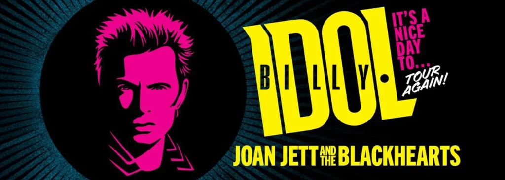 Billy Idol & Joan Jett and The Blackhearts at Maine Savings Amphitheater